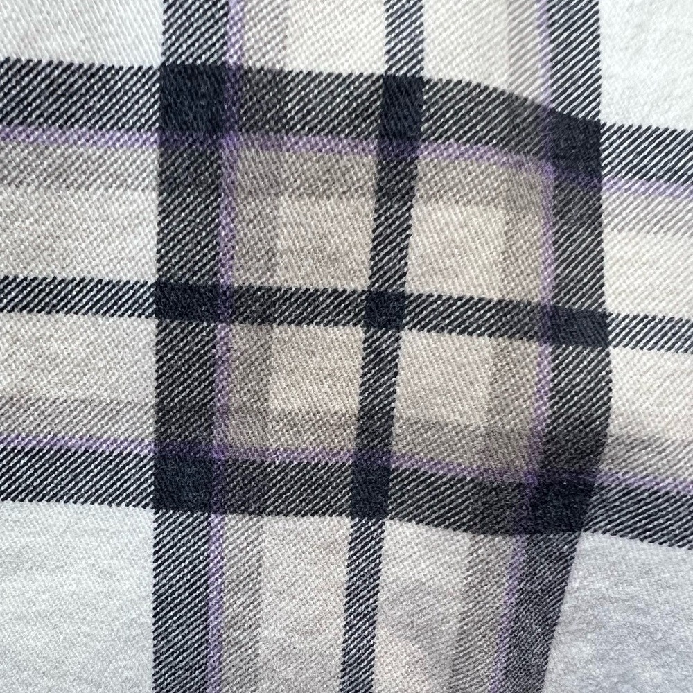 Old navy pixie pants. Size 16  cream with brown & purple